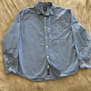 Vans Men’s Long Sleeve Button Down Shirt – Size M